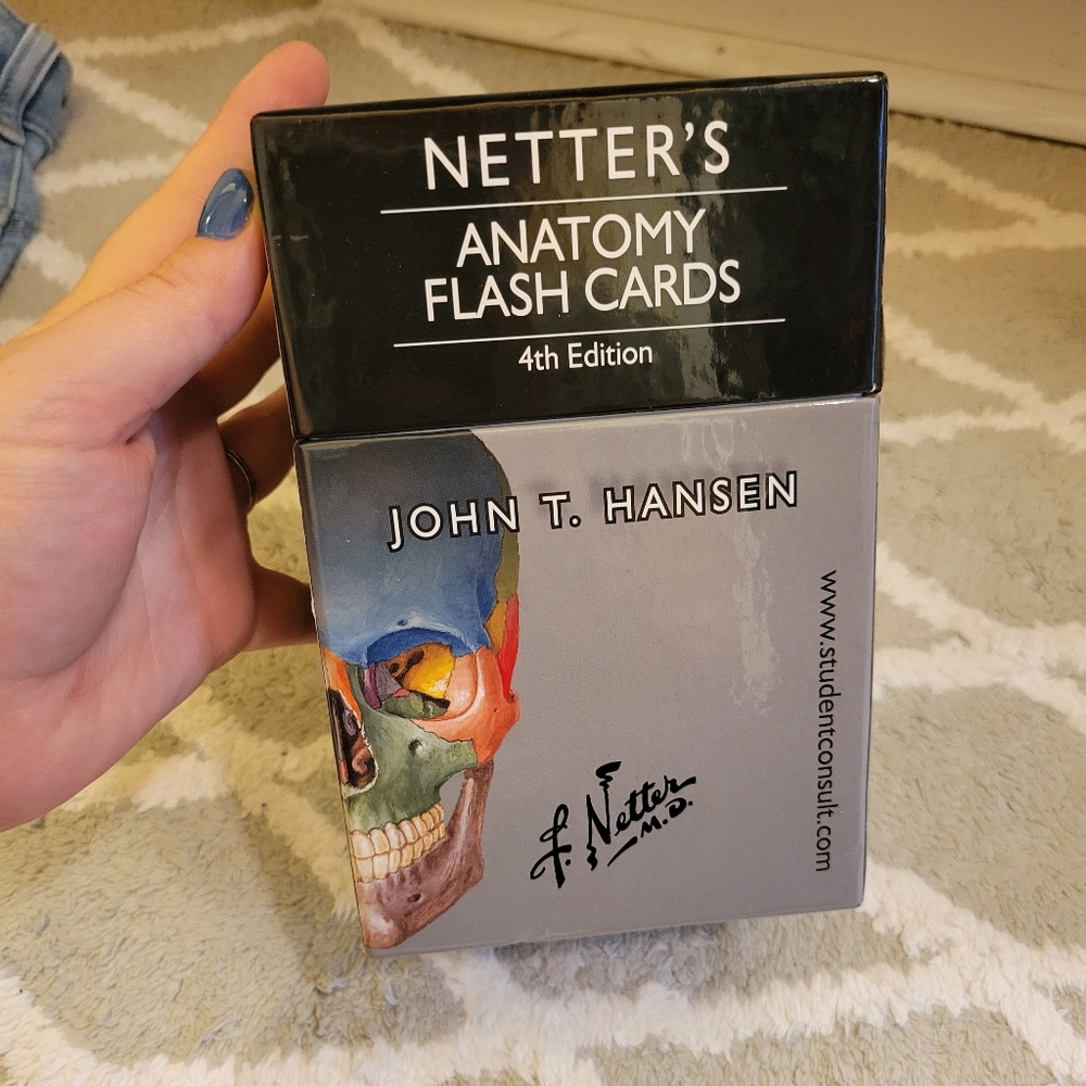Netter's Anatomy Flash Cards - 4th Edition